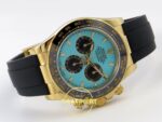 Rolex Daytona 40mm 126518 Tiffany Turquoise Oysterflex ZF Factory Eta Saat detay 7