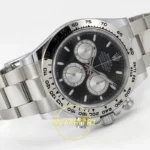Rolex Daytona 40mm 126509 Black Silver Stick BTF Factory Eta Saat detay 7
