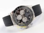 Rolex Daytona 40mm 126519 Black Silver Diamonds Oysterflex ERF Factory Eta Saat detay 7