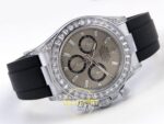 Rolex Daytona 40mm 126539TBR Gray Oysterflex QF Factory Eta Saat detay 7