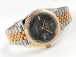 Rolex Datejust 41mm 126331 Gray Roman Dial Jubilee VSF V3 Eta Saat detay 7