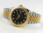 Rolex Datejust 41mm 126333 Black Diamonds Dial Jubilee VSF V3 Eta Saat detay 7