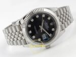 Rolex Datejust 41mm 126334 Black Diamonds Dial Jubilee VSF V3 Eta Saat detay 7