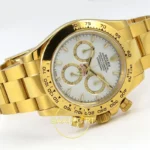 Rolex Daytona 40mm 126508 White Yellow Gold QF Factory Eta Saat detay 7