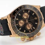 Rolex Daytona 40mm 116515 Black Rose Gold VF Factory Eta Saat detay 7
