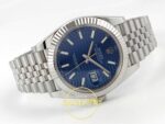 Rolex Datejust 41mm 126334 Blue Textured Stick Dial Jubilee VSF V3 Eta Saat detay 7