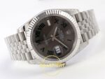 Rolex Datejust 41mm 126334 Gray Dial Green Roman Jubilee VSF V3 Eta Saat detay 7