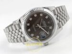 Rolex Datejust 41mm 126334 Gray Diamonds Dial Jubilee VSF V3 Eta Saat detay 7
