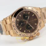Rolex Daytona 40mm 116505 Brown Rose Gold VF Factory Eta Saat detay 7