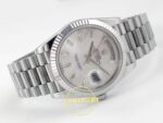 Rolex Day Date 228235 Beyaz Sedef Taşlı Kadran 40mm Eta Saat detay 7