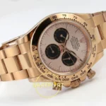 Rolex Daytona 40mm 126505 Rose Gold Black Rose Gold QF Factory Eta Saat detay 7