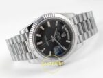 Rolex Day Date 228235 Taşlı Siyah Kadran 40mm Eta Saat detay 7