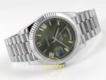 Rolex Day Date 228235 Yeşil Roma Rakamlı Kadran 40mm Eta Saat detay 7