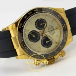 Rolex Daytona 40mm 126518 Yellow Gold Black QF Factory V3 Eta Saat detay 7