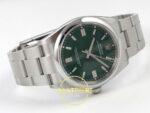 Rolex Oyster Perpetual 36 126000 Green Dial VSF Factory Super Clone ETA detay 7
