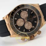 Rolex Daytona 40mm 126515 Black Rose Gold QF Factory V2 Eta Saat detay 7