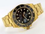 Rolex Submariner 41mm 126618 LN Black Yellow Gold VSF Factory Eta Saat detay 7