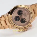 Rolex Daytona 40mm 126505 Rose Gold Black Rose Gold BTF Factory Eta Saat detay 7