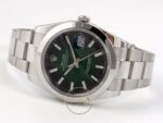 Rolex Datejust 41mm 126300 Ombre Green Smooth Oyster VSF Factory Super Clone ETA detay 8