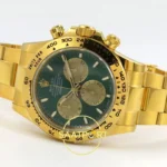Rolex Daytona 40mm 126508 Green Yellow Gold BTF Factory Eta Saat detay 8