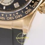 Rolex Daytona 40mm 126518 Yellow Gold Black Diamonds 3BF Factory Eta Saat detay 8
