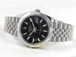 Rolex Datejust 41mm 126334 Black Stick Dial Jubilee VSF V3 Eta Saat detay 8