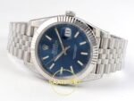Rolex Datejust 41mm 126334 Blue Stick Dial Jubilee VSF V3 Eta Saat detay 8