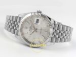 Rolex Datejust 41mm 126334 Silver Stick Dial Jubilee VSF V3 Eta Saat detay 8