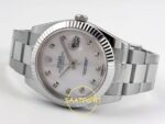 Rolex Datejust 41mm 126334 White Diamonds Dial Oyster VSF V3 Eta Saat detay 8