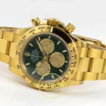 Rolex Daytona 40mm 126508 Green Yellow Gold QF Factory Eta Saat detay 8