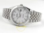 Rolex Datejust 41mm 126334 White Stick Dial Jubilee VSF V3 Eta Saat detay 8