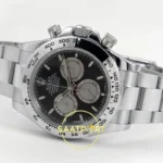 Rolex Daytona 40mm 126509 Black Silver QF Factory Eta Saat detay 8