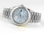 Rolex Day Date 228235 Taşlı Buz Mavisi Kadran 40mm Eta Saat detay 8
