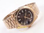 Rolex Day Date 228235 Taşlı Gri Kadran 40mm VSF V3 Eta Saat detay 8