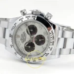 Rolex Daytona 40mm 116509 White Black Numeral QF Factory Eta Saat detay 8