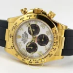 Rolex Daytona 40mm 116518 White Black Numeral QF Factory Eta Saat detay 8