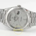 Rolex Day Date 228239 Beyaz Sedef Taşlı 40mm VSF V2 detay 8