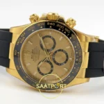 Rolex Daytona 40mm 126518 Yellow Gold VF Factory Eta Saat detay 8