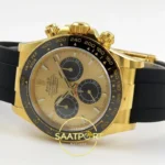 Rolex Daytona 40mm 126518 Yellow Gold Black BTF Factory Eta Saat detay 8