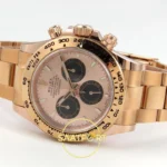 Rolex Daytona 40mm 126505 Rose Gold Black Rose Gold BTF Factory Eta Saat detay 8