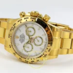 Rolex Daytona 40mm 126508 White Yellow Gold BTF Factory Eta Saat detay 8