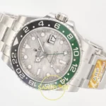 GMT Meteorit Blaken Yeşil Seramik Oyster ARF detay 9