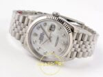 Rolex Datejust 41mm 126334 White MOP Diamonds Dial President VSF V3 Eta Saat detay 9