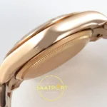 Rolex Daytona 40mm 126505 Black Rose Gold Diamonds Rose Gold QF Factory Eta Saat detay 9