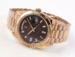 Rolex Day Date 228235 Taşlı Gri Kadran 40mm VSF V3 Eta Saat detay 9