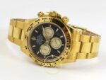 Rolex Daytona 40mm 126508 Black Yellow Gold Yellow Gold Bracelet Eta Saat detay 9