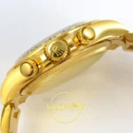 Rolex Daytona 40mm 126508 Green Yellow Gold BTF Factory Eta Saat detay 10