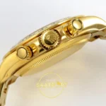 Rolex Daytona 40mm 126508 Black Yellow Gold Diamonds Yellow Gold QF Factory V2 Eta Saat detay 10