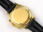 Rolex Daytona 40mm 126518 Yellow Gold Black Subdial Oysterflex ZF Factory Eta Saat detay 11