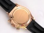 Rolex Daytona 40mm 126535TBR Rose Gold Oysterflex QF Factory Eta Saat detay 11